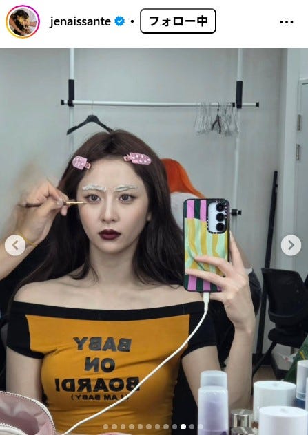 HUH YUNJIN(ホ・ユンジン)Instagramより