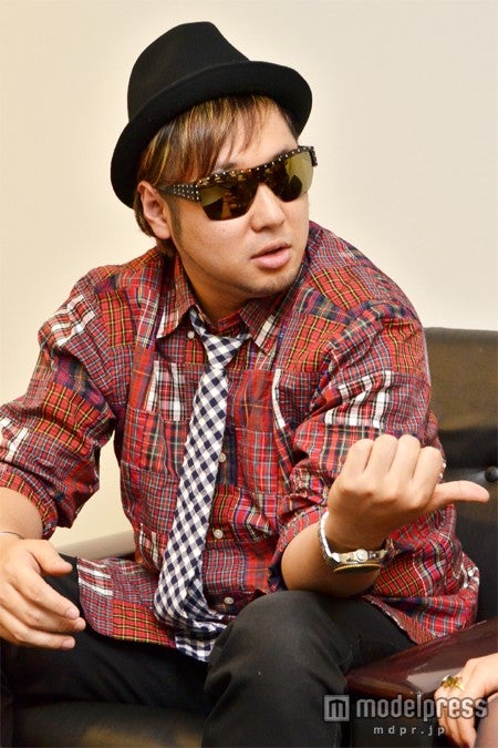 インタビューに応じてくれた河井純一 a．k．a NAUGHTY BO‐Z（Produce／Composer）