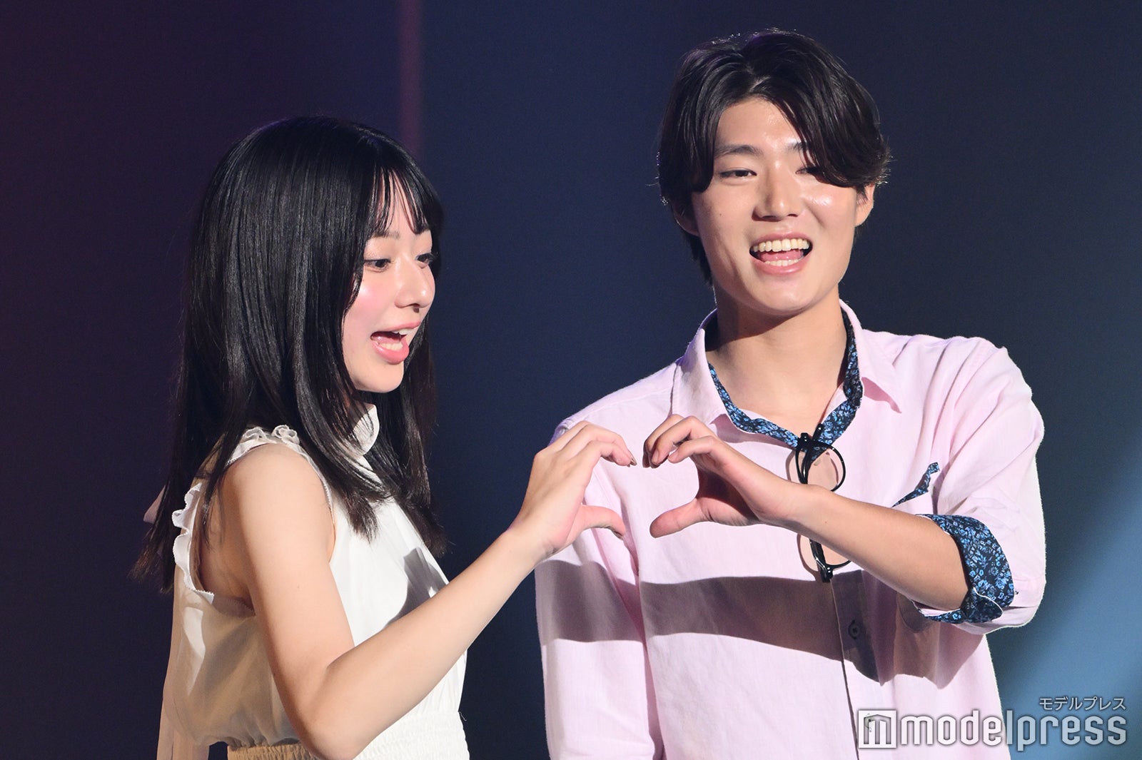 渡邉果菜さん、宮原海里さん／ミスミスター立教コンテスト2025（C）モデルプレス