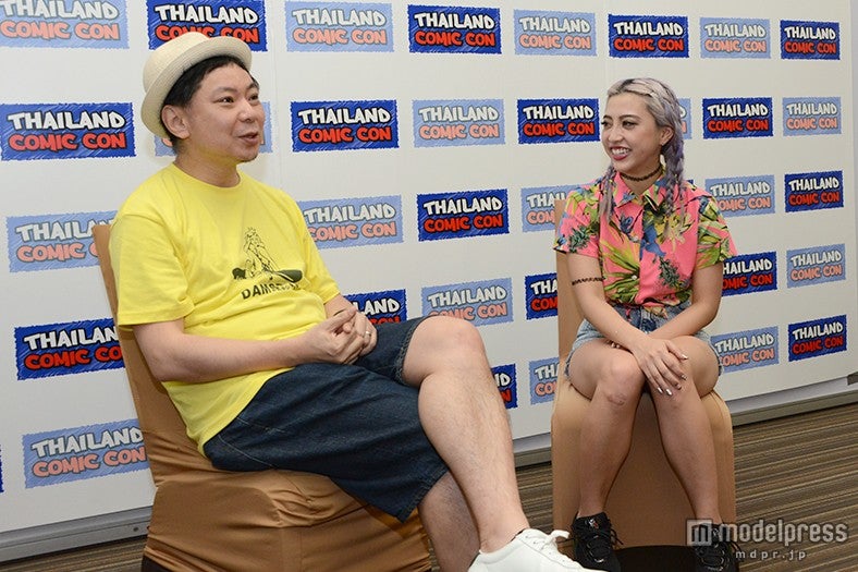 タイ・バンコクのポップカルチャーの祭典「COMIC CON」にて行われた2人の対談