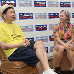 タイ・バンコクのポップカルチャーの祭典「COMIC CON」にて行われた2人の対談