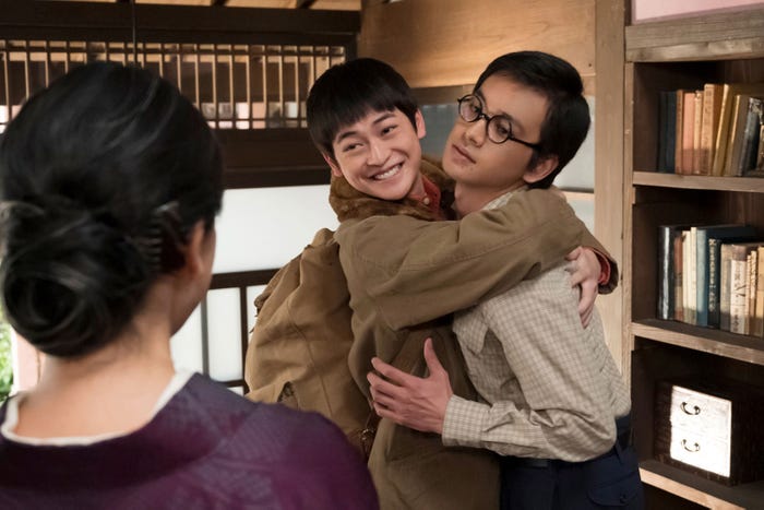 高橋文哉、北村匠海「あんぱん」第64話(C)NHK