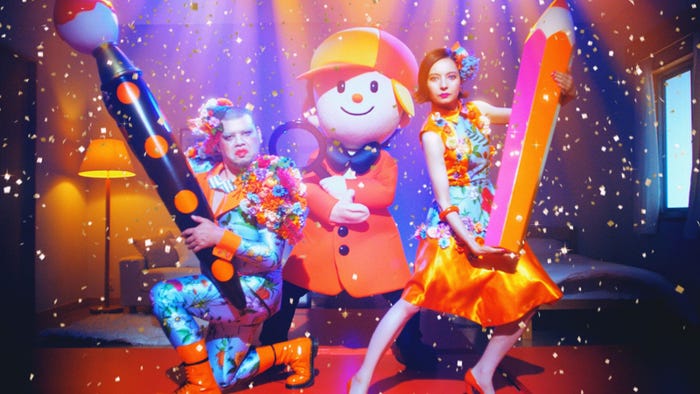 (左から)くっきー、ベッキー(提供写真)