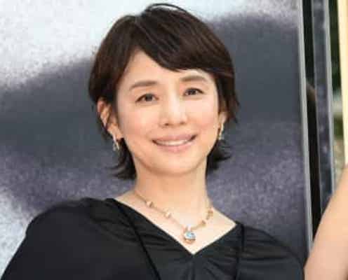 石田ゆり子 世界的大物俳優と超豪華ツーショット公開「久しぶりにお会いできて」純白ブラウスで照れ笑い