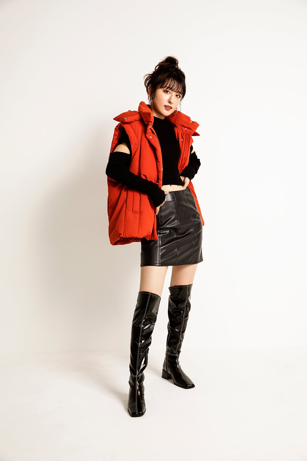 many wayブルゾンでバリエーションを楽しむ （提供写真）