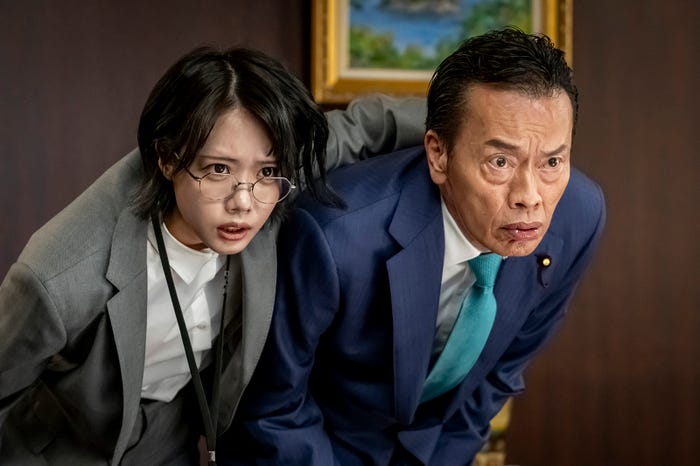 あの、遠藤憲一「民王R」第1話(C)テレビ朝日