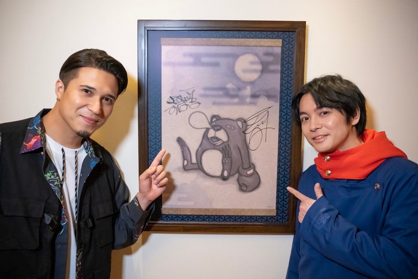 （左から）木村昴、榎木淳弥／画像提供：ユニバーサル・スタジオ・ジャパン