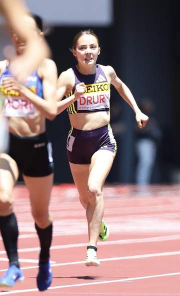 ドルーリー朱瑛里 悔し1500m12位「抜かされてリズム崩れた」