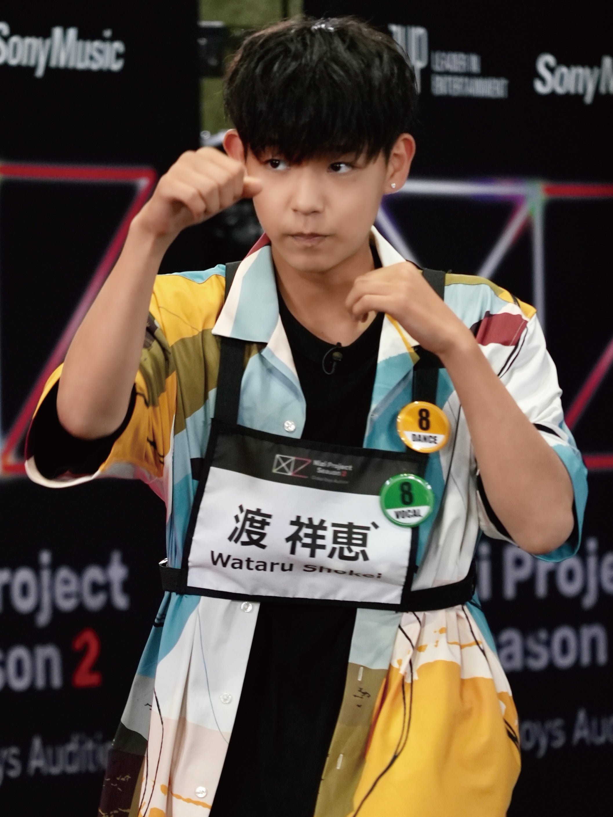 SHOKEI「Nizi Project Season 2 Global Boys Audition」#8（提供写真）