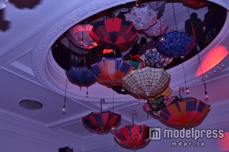 レセプションパーティー会場内風景