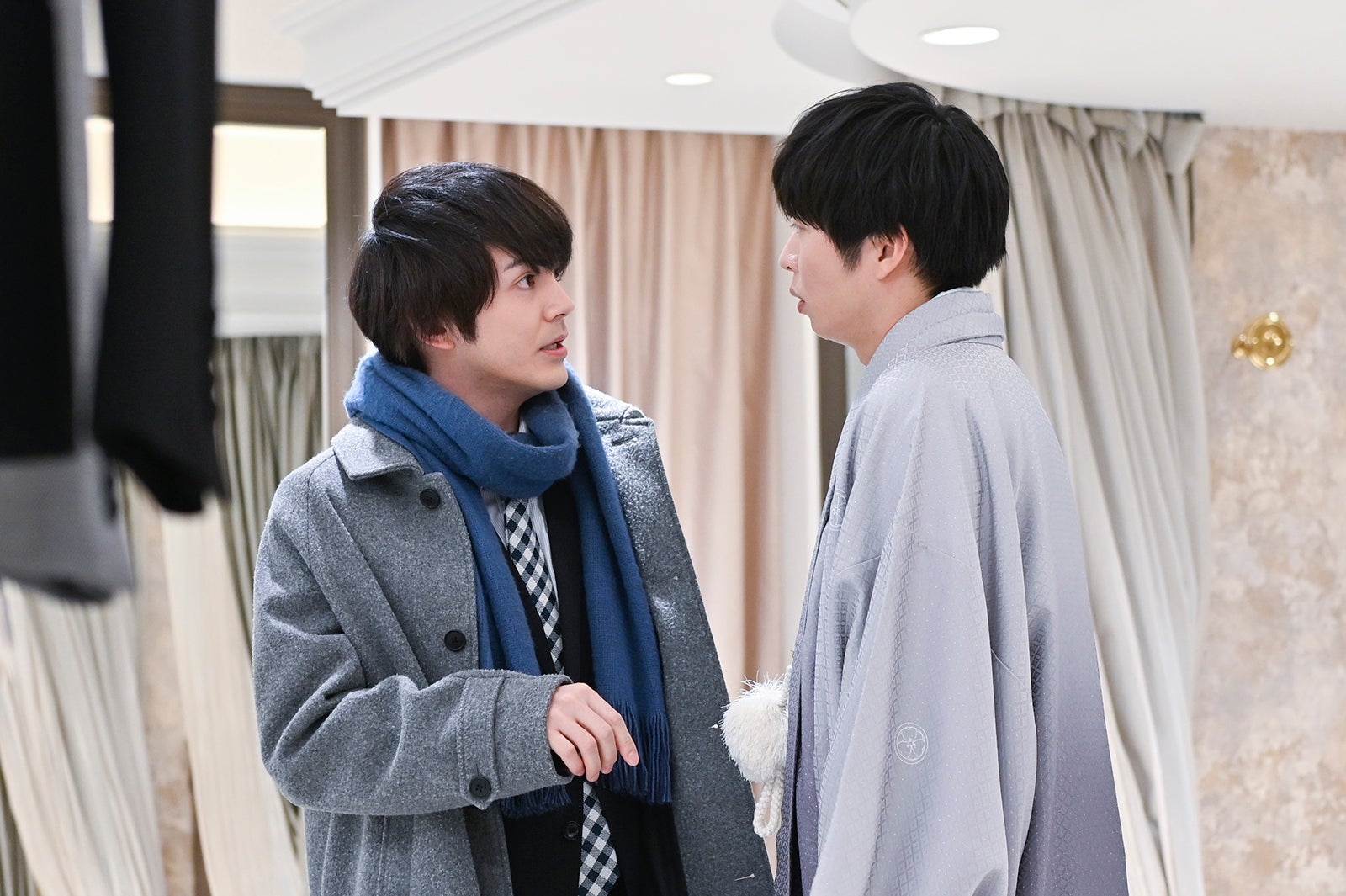 林遣都、田中圭「おっさんずラブ-リターンズ-」第6話（C）テレビ朝日