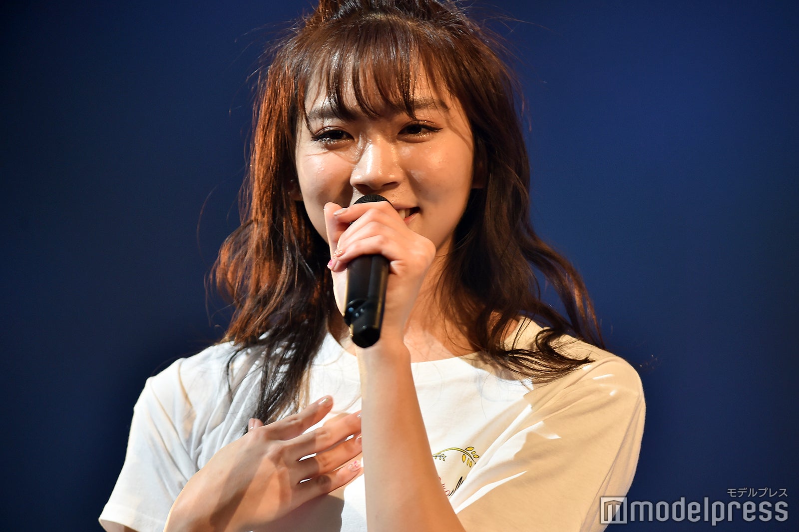 奈良未遥「NGT48 選抜メンバーコンサート ～TDC 選抜、合宿にて決定。初めての経験～」 （C）モデルプレス