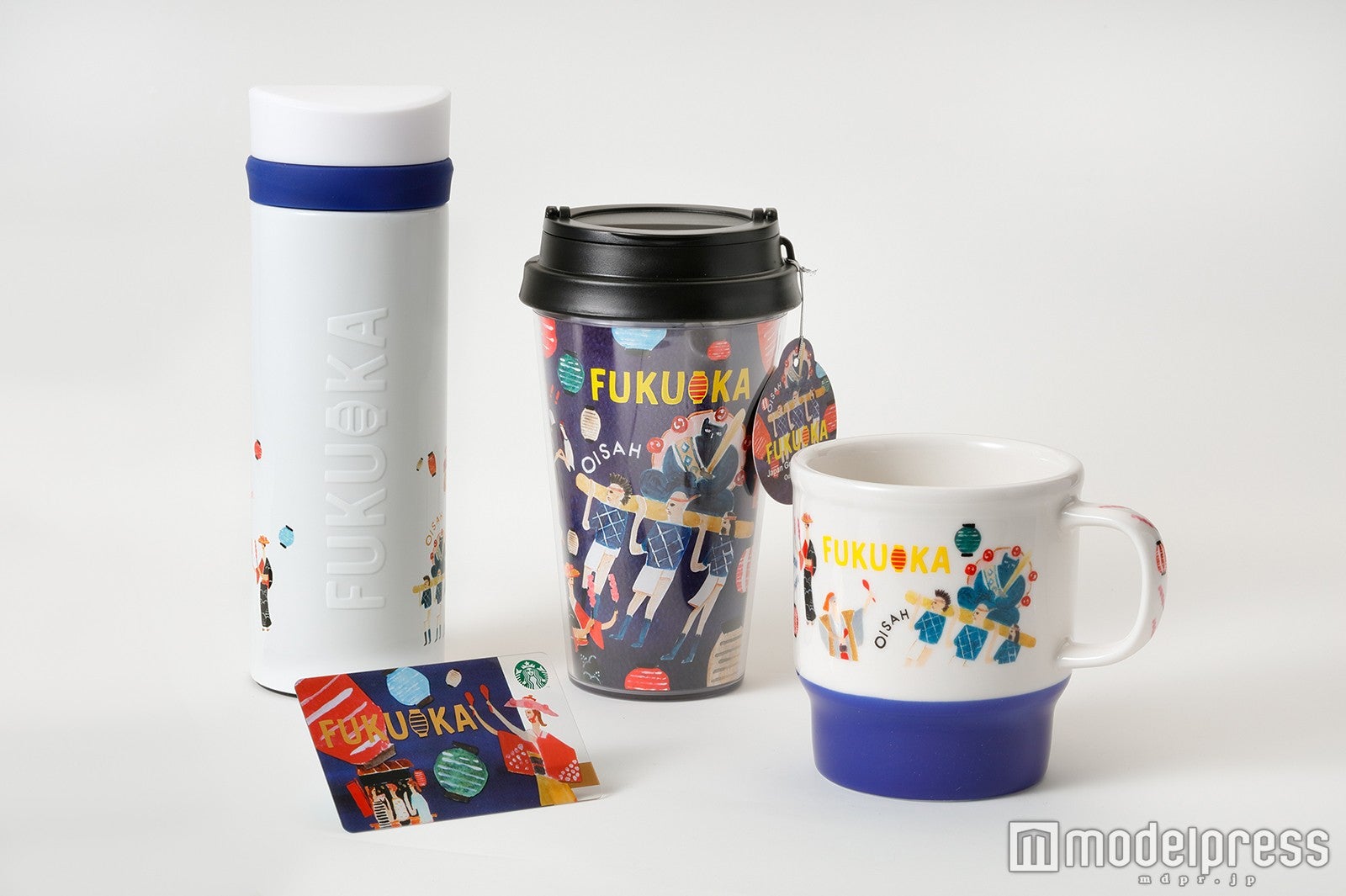 FUKUOKA：福岡の元気で活気ある様子をイメージしてデザイン／画像提供：スターバックス