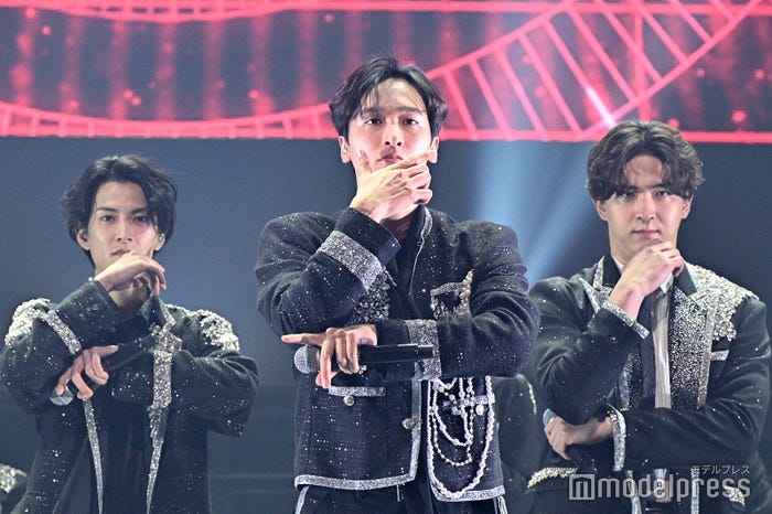 渡邊圭祐、小関裕太、甲斐翔真「ハンサムライブ」ゲネプロ取材会(C)モデルプレス