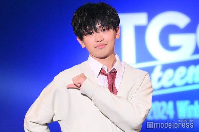 藤島隆太郎くん「男子中学生ミスターコン2024」ファイナリスト(C)モデルプレス