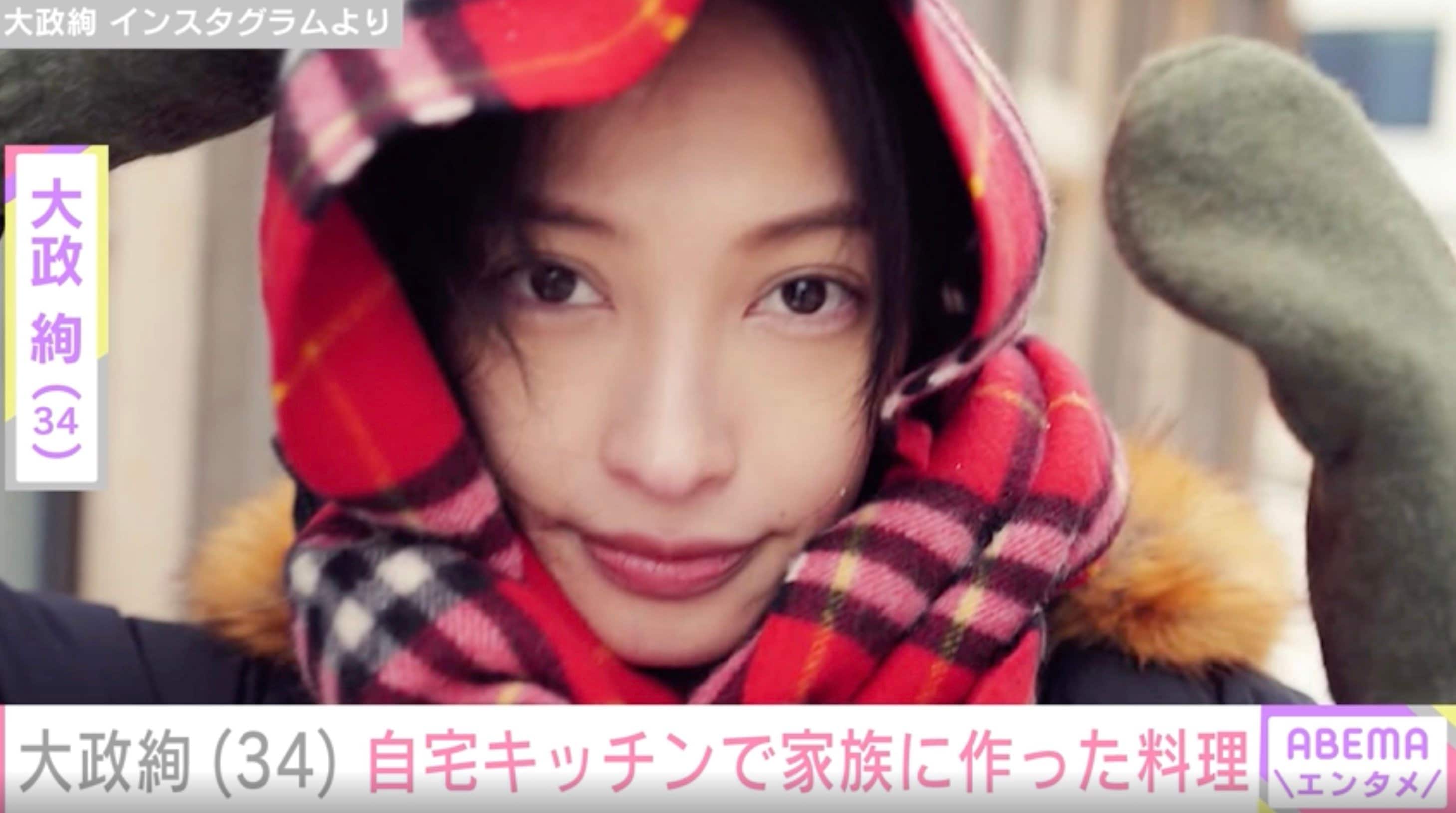 夫・ワンオクToru(37)との“親子ショット”が話題、大政絢(34)、自宅キッチンで家族や子どもに作った手料理を披露