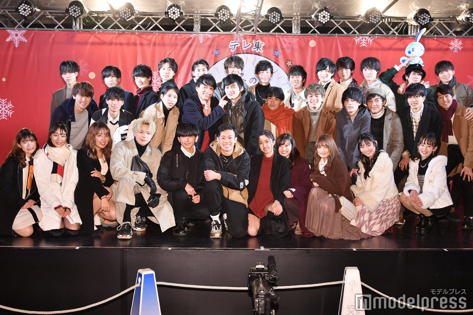 『MISS／MR COLLECTION 2019 in テレ東 冬のあったかパーク』参加者 （C）モデルプレス