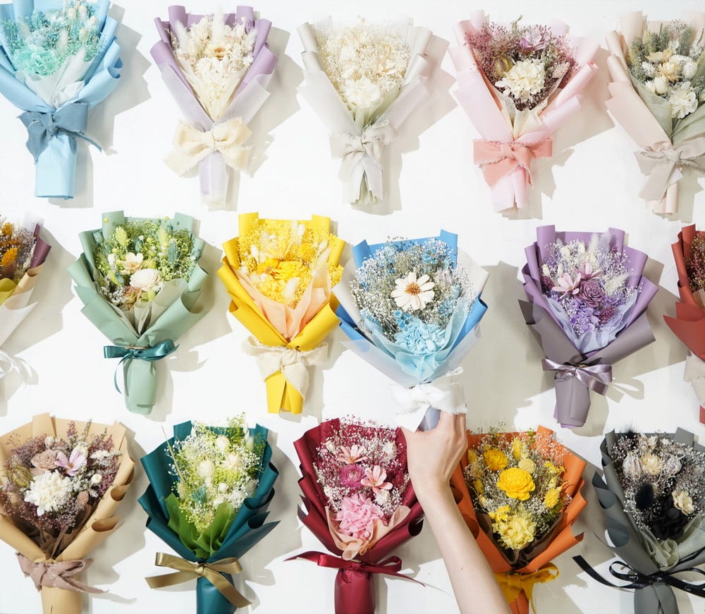 100種類超が揃うドライフラワー専門店「カロン ドライフラワー はなれ」有楽町に誕生