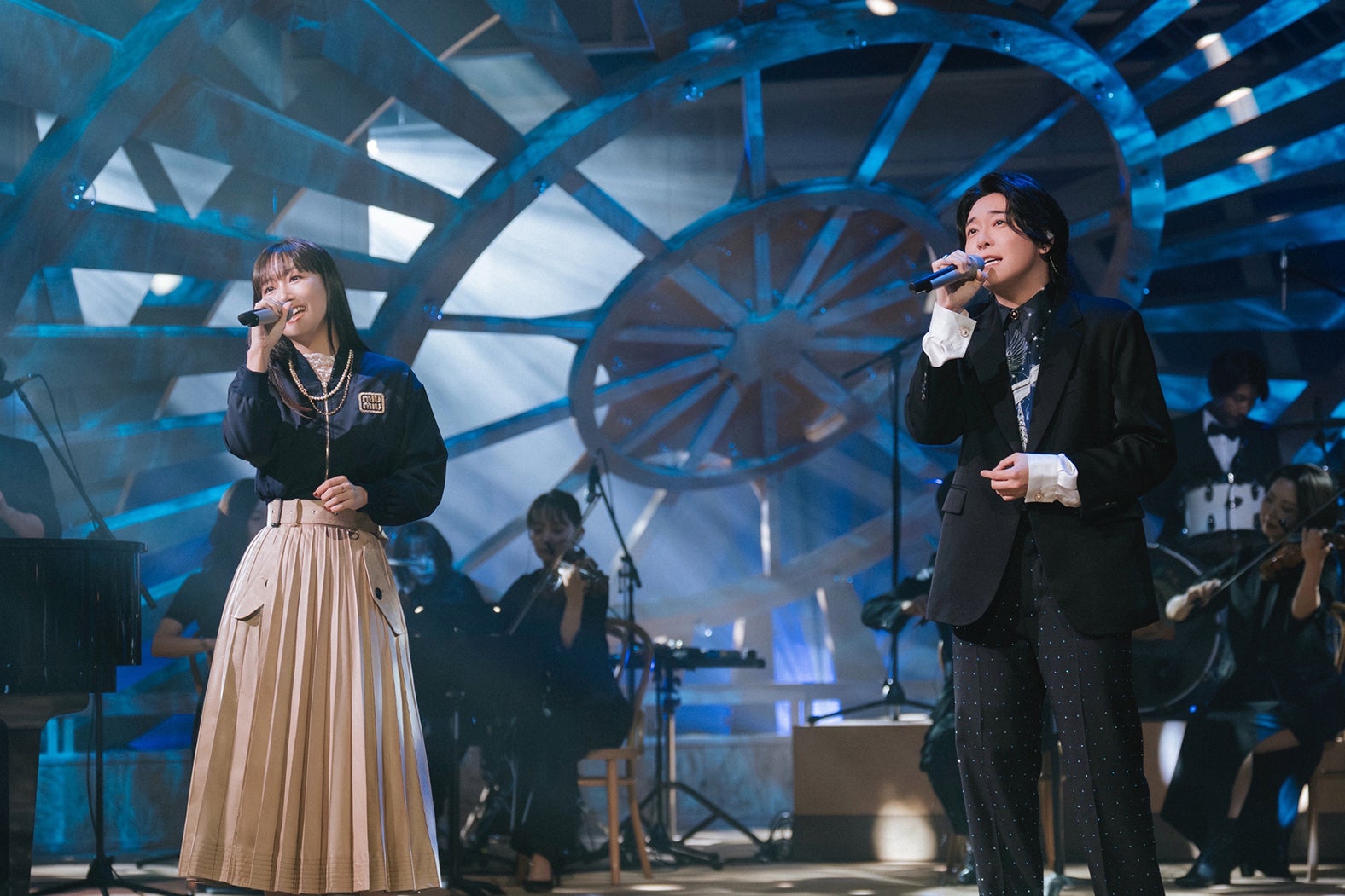 大塚愛、大森元貴（C）TBS／撮影：もろんのん