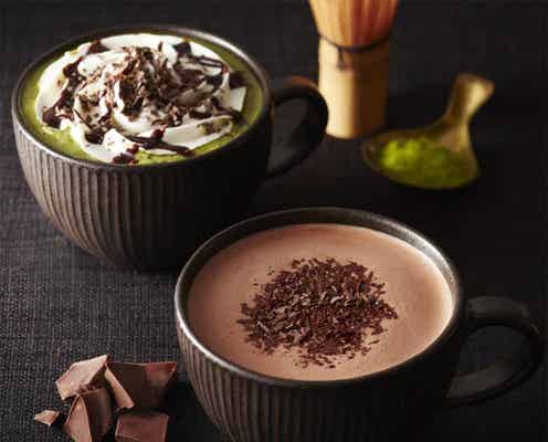 タリーズ、濃厚チョコ×抹茶の華やかドリンクが新登場