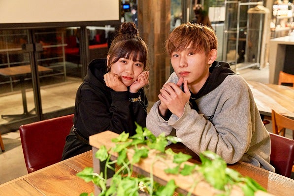 ヒナ、とらい「恋する◆週末ホームステイ 2021冬 Tokyo」（C）AbemaTV, Inc.