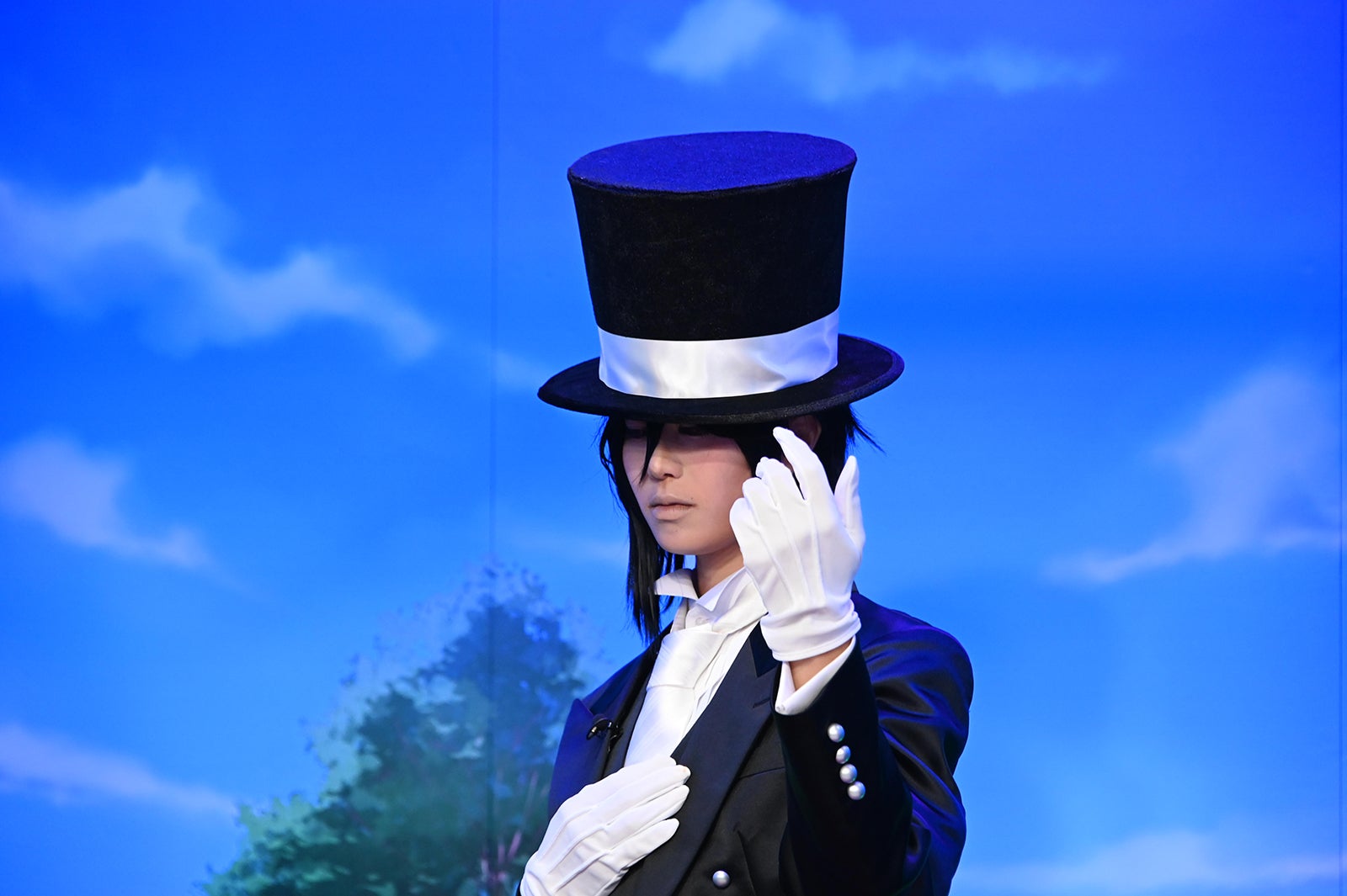 人気漫画の主人公執事キャラに扮した高身長タレントI （C）日本テレビ