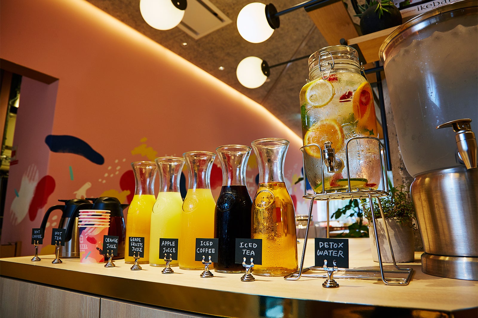種類豊富なドリンクバー（提供画像）