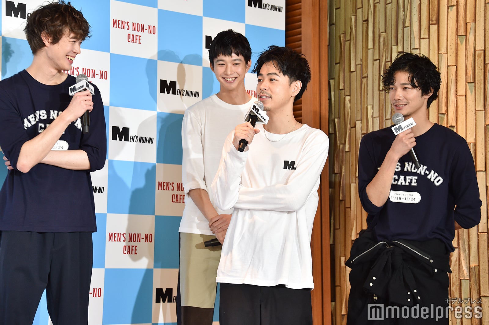 宮沢氷魚、鈴木仁、成田凌、清原翔 （C）モデルプレス