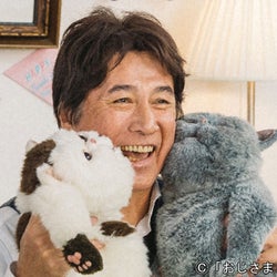 草刈正雄“神田”、日比野の猫を見て「ふくまると姉弟かも!?」『おじ猫』