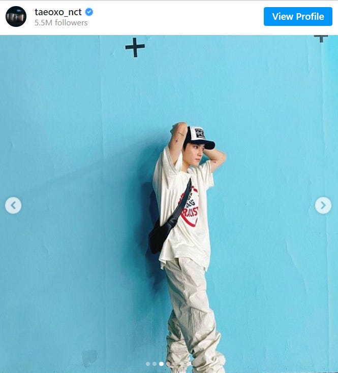 テヨン Instagramより