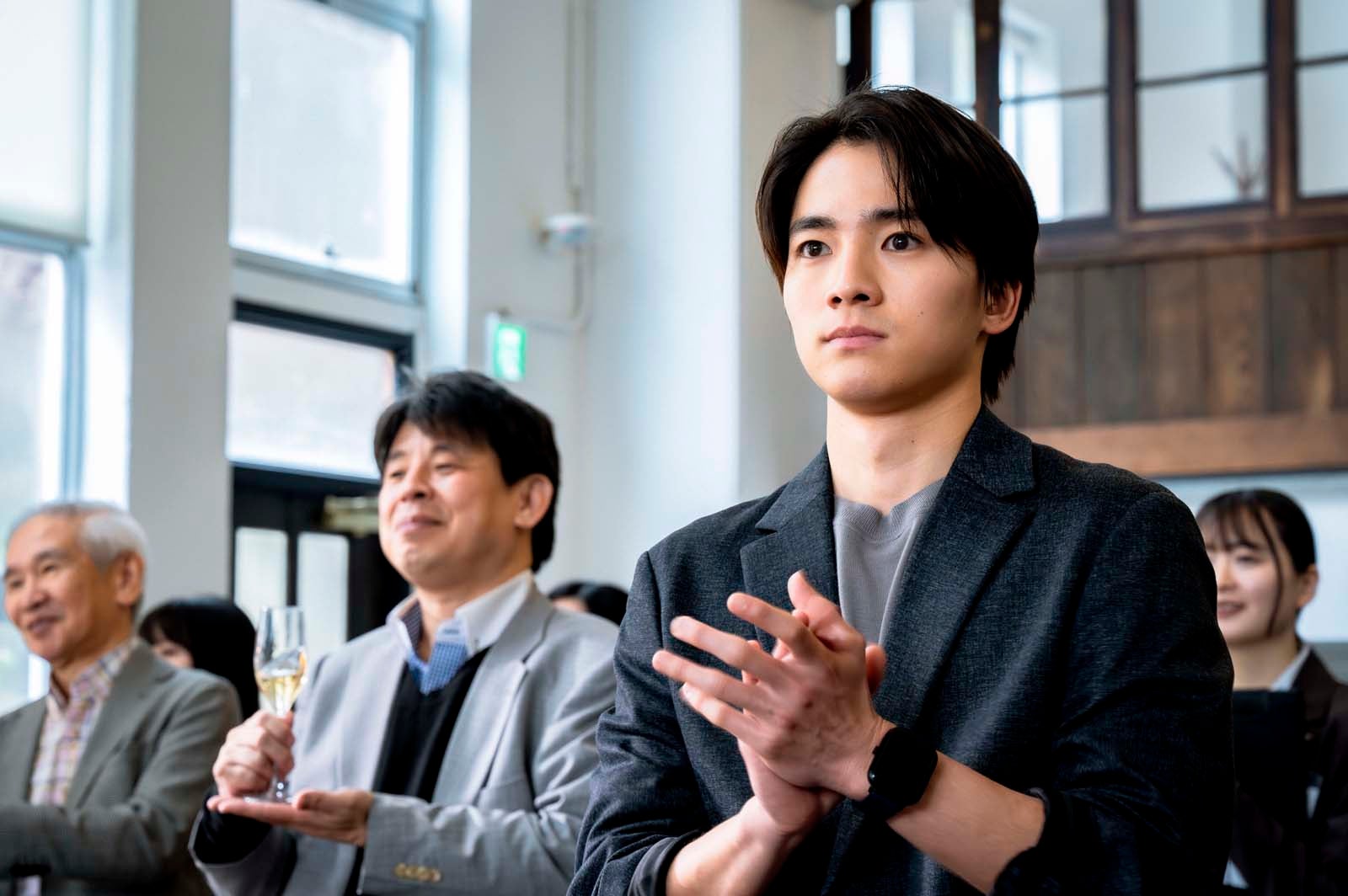 木戸大聖「9ボーダー」第1話より（C）TBS