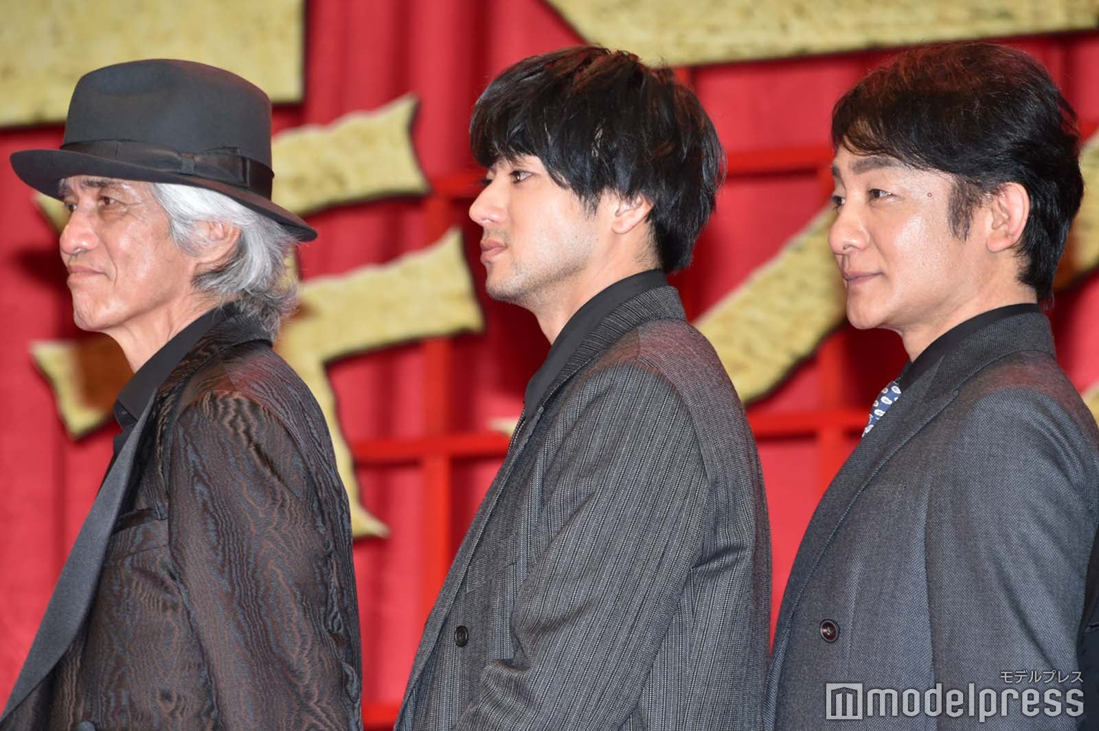 佐藤浩市、山田裕貴、片岡愛之助（C）モデルプレス