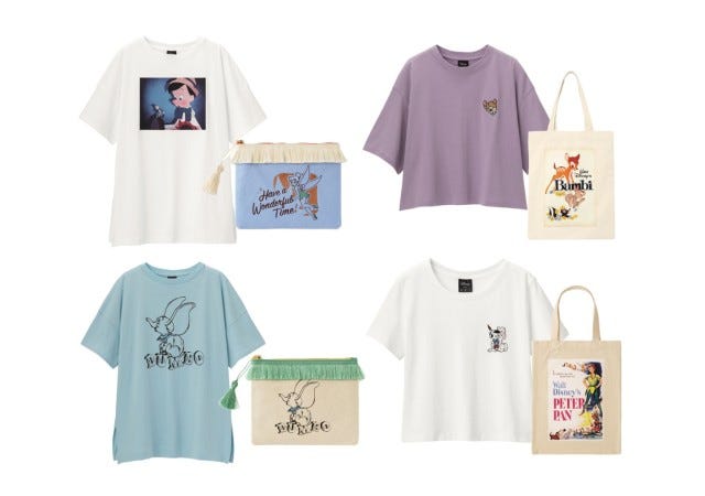 画像2 7 Gu ディズニー コラボが登場 可愛すぎて全部買い占めたい モデルプレス