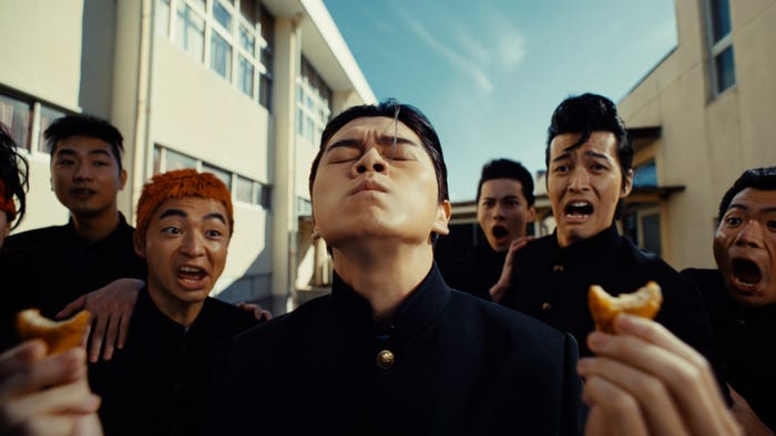 眞栄田郷敦/新TVCM「今しかできねーこと」篇より(提供写真)