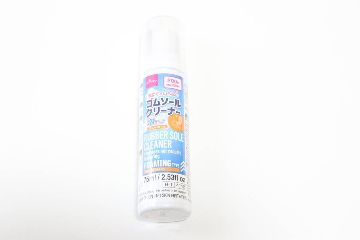ソールクリーナー（泡タイプ、スニーカー用）　パッケージ