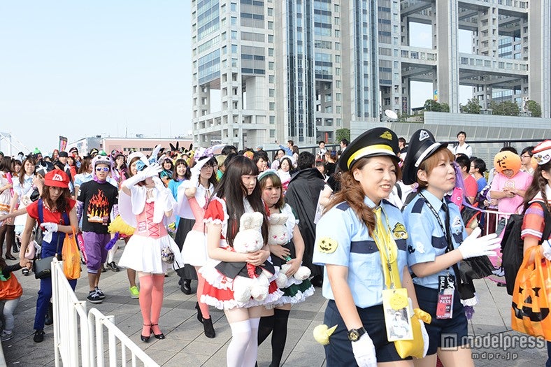 仮装パレードの様子