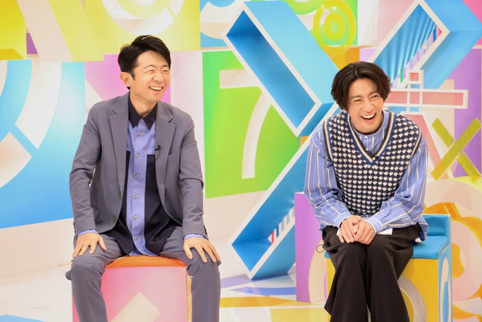 えなりかずき、相葉雅紀(C)フジテレビ