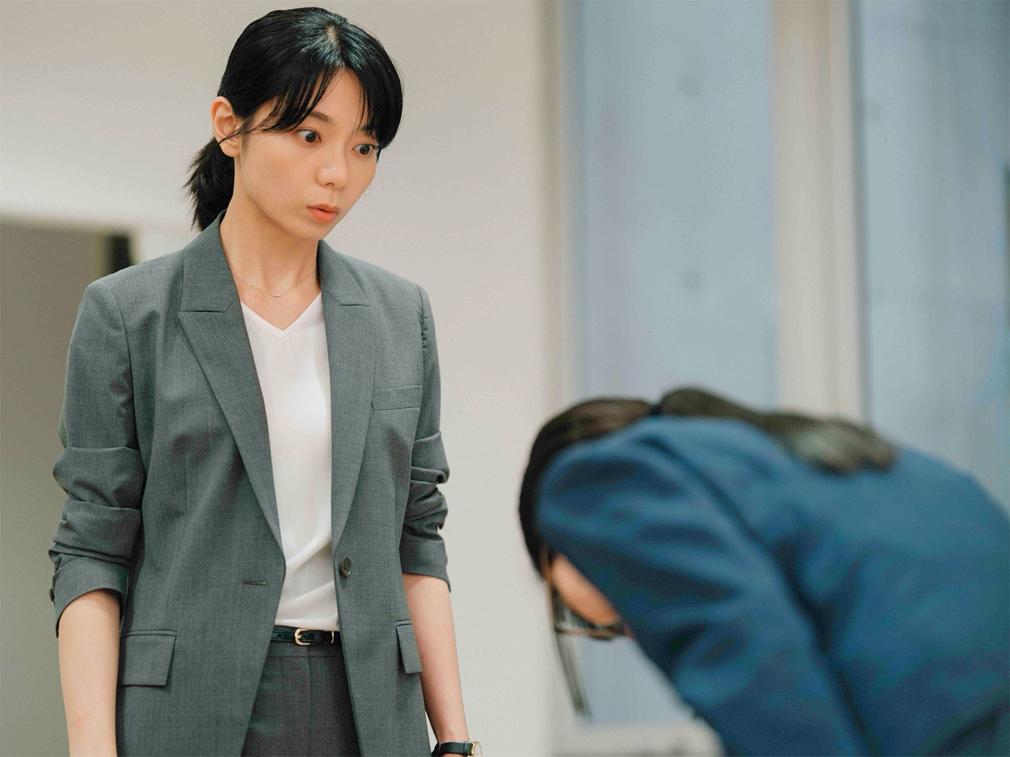 森カンナ（C）「彩香ちゃんは弘子先輩に恋してる」製作委員会・MBS／第5話より