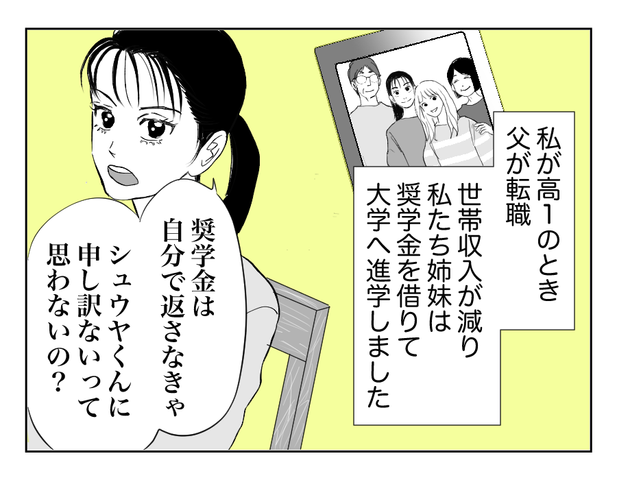 奨学金のことで姉が粘着してくる2-1