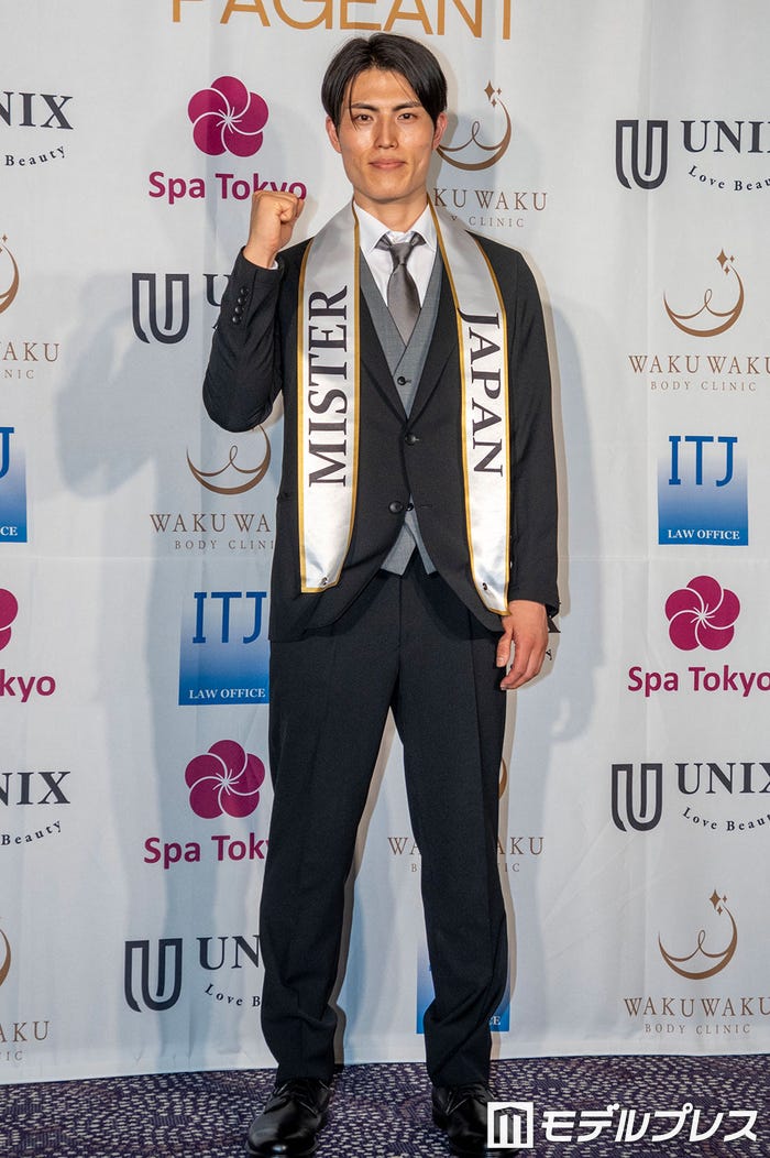 「2026ミスター・ジャパン」グランプリに輝いた西田勇起(C)モデルプレス