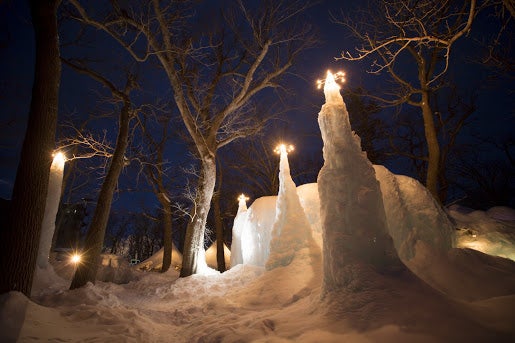 アイスタワー（C）知床斜里町観光協会