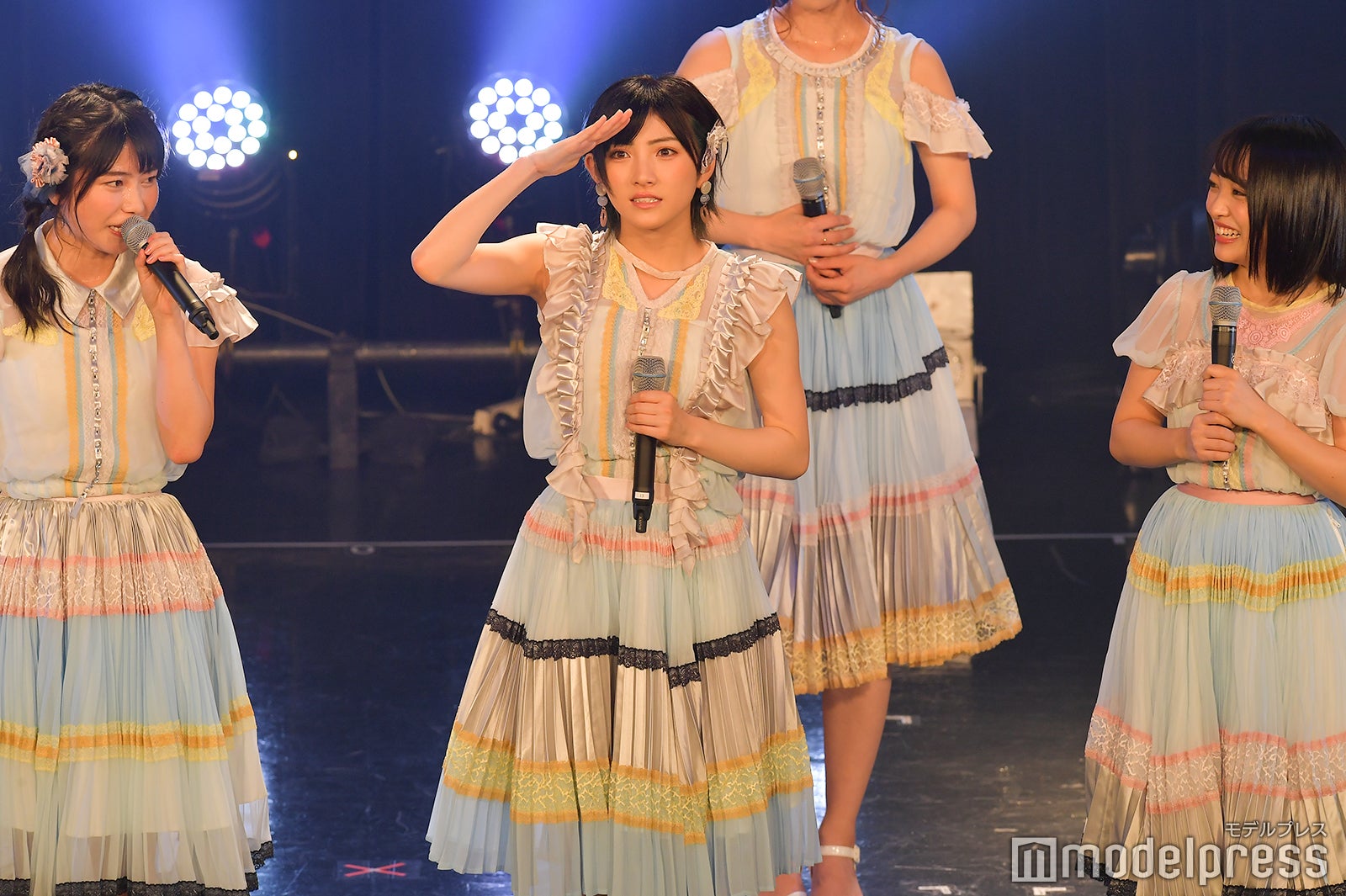 横山由依、岡田奈々、向井地美音「TOKYO IDOL FESTIVAL 2018」 （C）モデルプレス