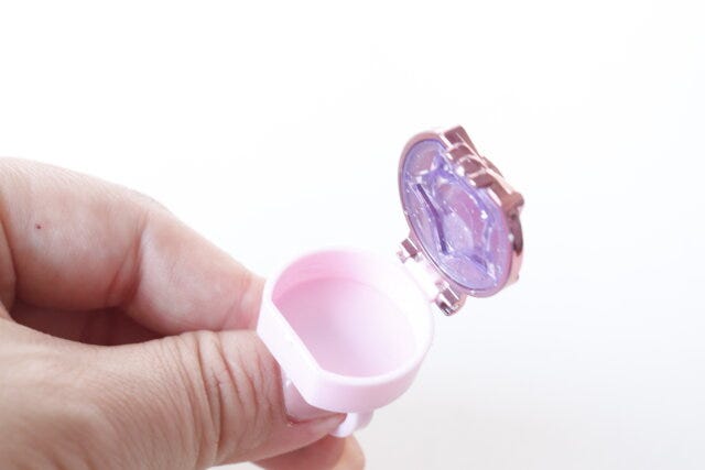 ダイソー　キラコレひみつリング　小物入れ