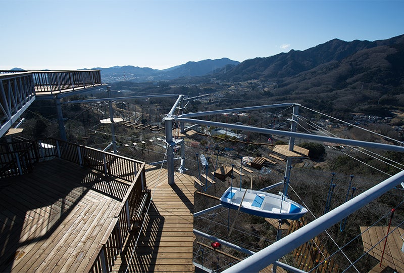 絶景も楽しめるマッスルモンスター／画像提供：富士急行