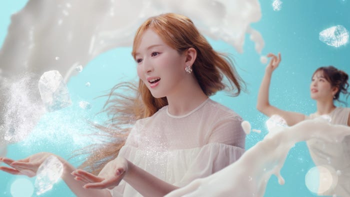 ME:I/新CM「特濃ワンダーランド 塩ミルク」篇より(提供写真)