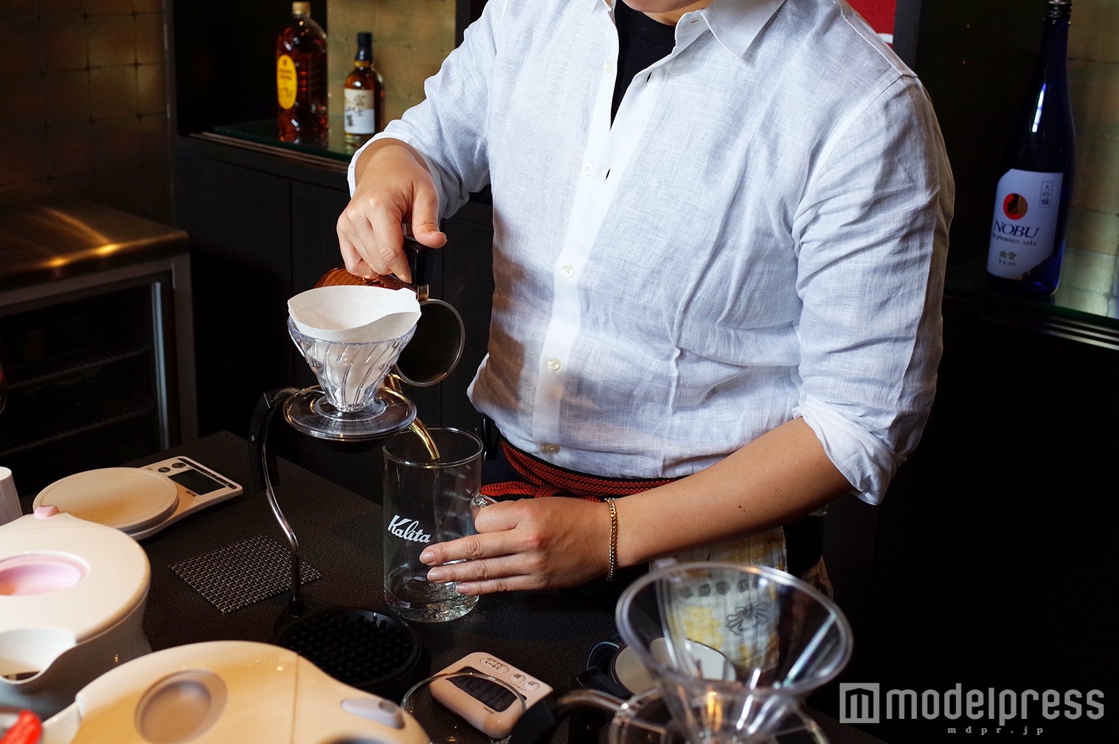 1杯づつハンドドリップでつくる至極の一杯（C）モデルプレス