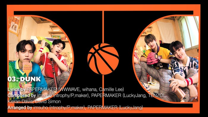 TOZ「DUNK」(C)YYエンタテインメント