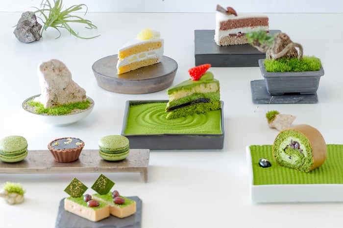 スイーツ&サンドウィッチビュッフェ ~抹茶とチョコのおもてなし~/画像提供:ニュー・オータニ