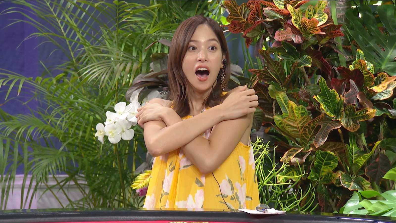 鷲見玲奈「LOVE CATCHER Japan」第3話より（C）CJ ENM CO., LTD. All Rights Reserved（C）AbemaTV,Inc.