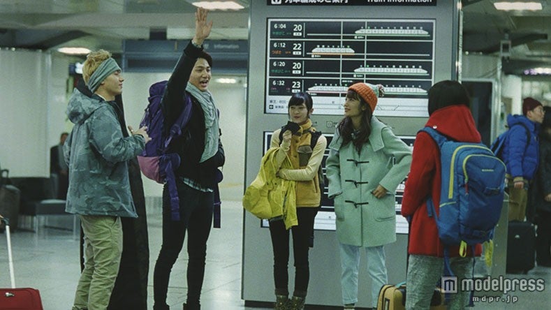 「JR SKISKI」のCM「東京駅」篇